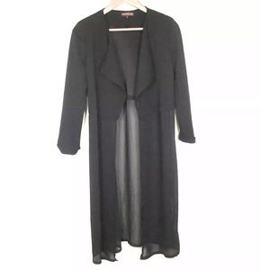 TALIA BENSON - Duster Open Front Cardigan Top